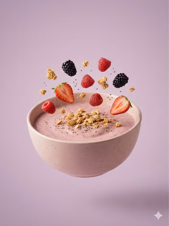 Floating Smoothie Bowl template result