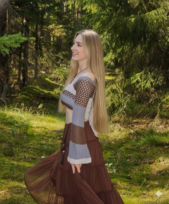Boho Forest Portrait