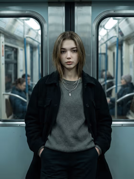 Subway Editorial Portrait