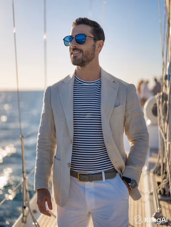 Sailboat Editorial Portrait