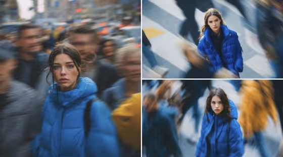 Motion Blur Street Portrait
