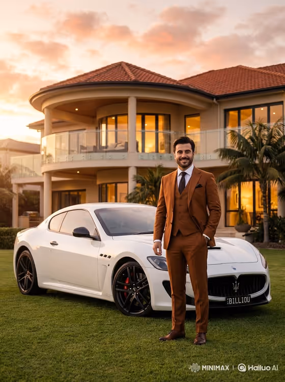 Luxury Estate Portrait template result