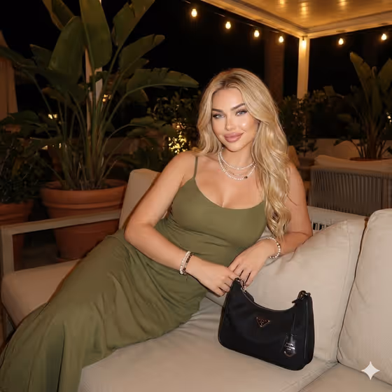 Patio Lounge Portrait