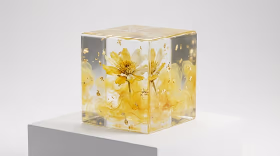 Resin Art Cube