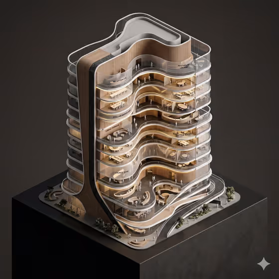 Isometric Tower Model