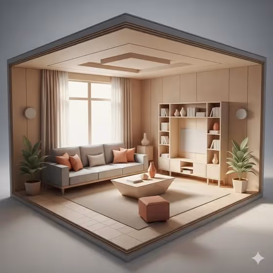 Origami Room Concept