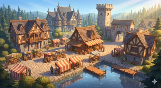 Fantasy Market Square