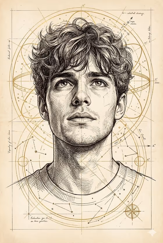Technical Oracle Portrait template result