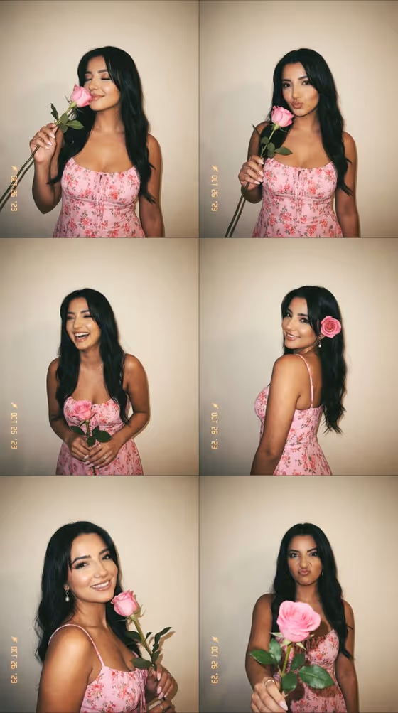 Flash Photobooth Grid