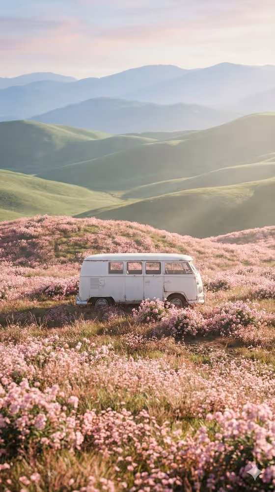 Pastel Flower Vista