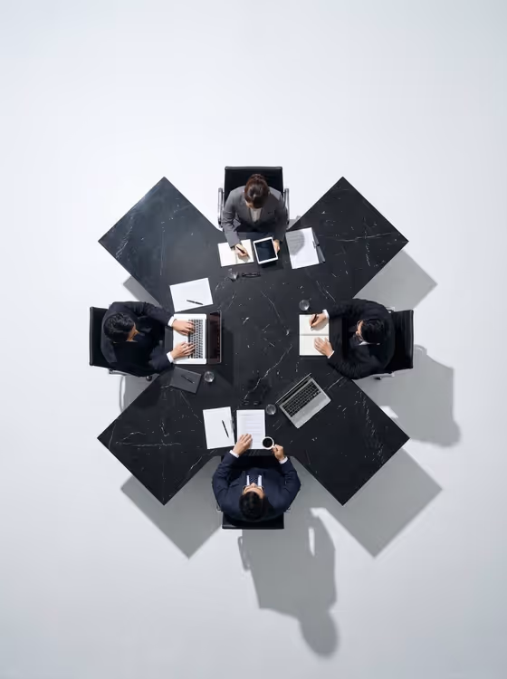 Letter Table Flat Lay template result
