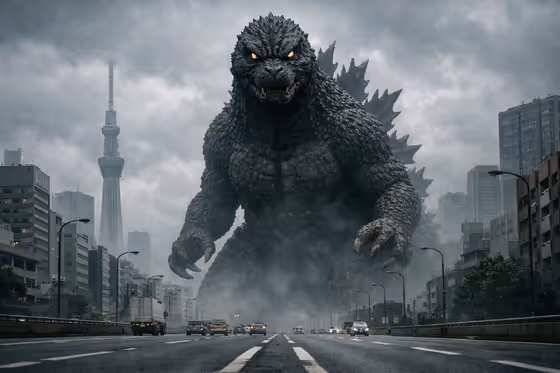 Retro Kaiju Street
