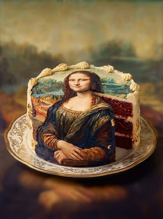 Painted Cake Recreation