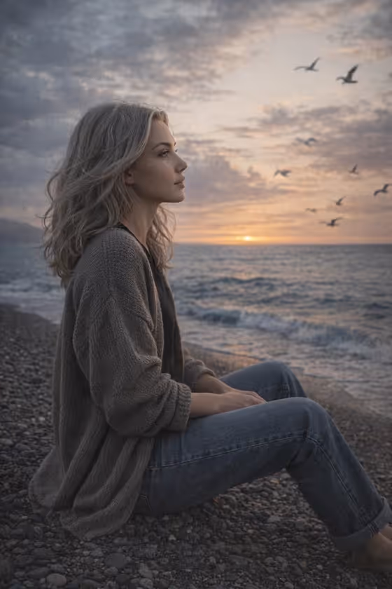 Seaside Editorial Portrait