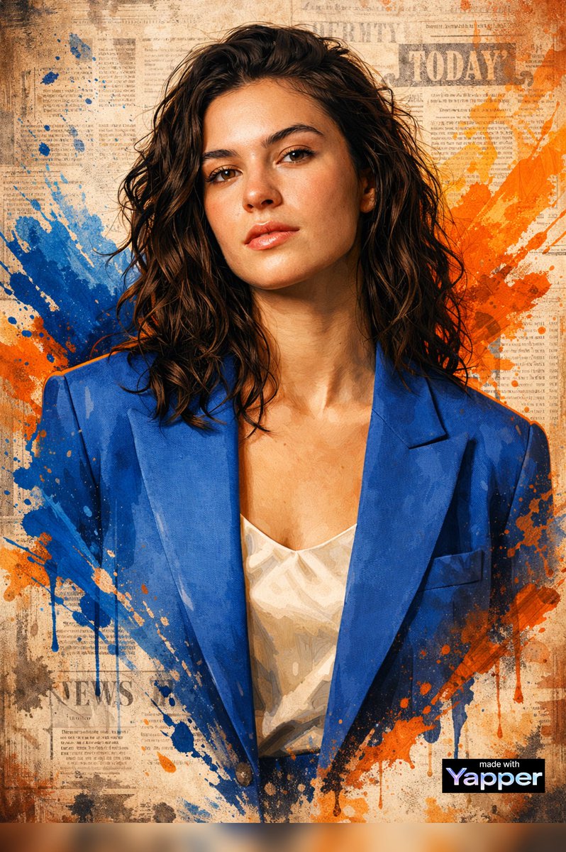 Painted Poster Portrait