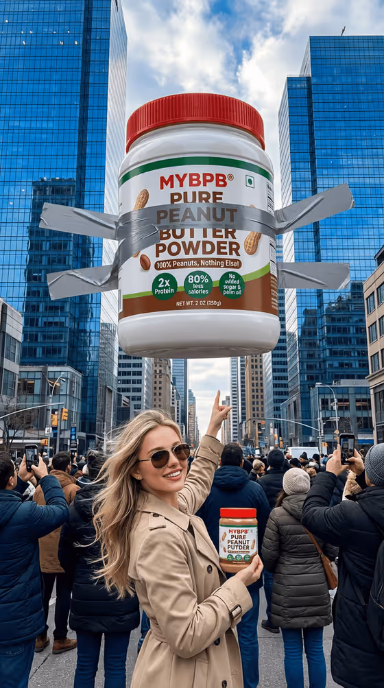Giant Product Stunt
