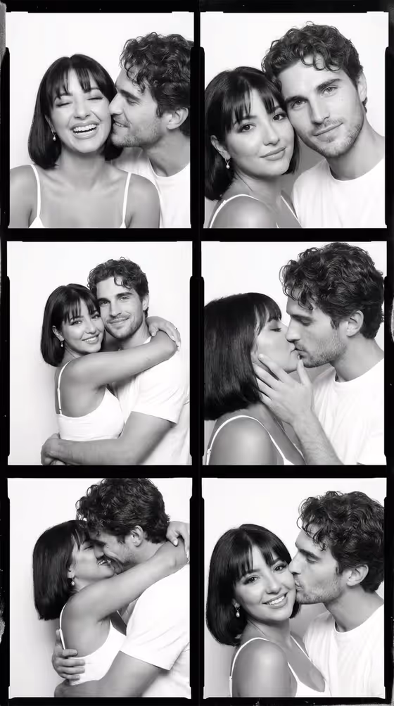 Contact Sheet Couple