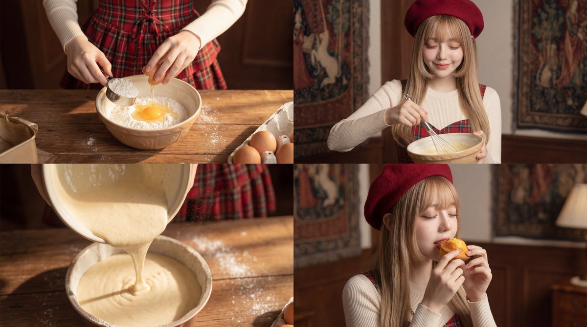 Baking Film Scene