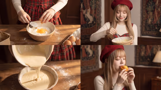 Baking Film Scene