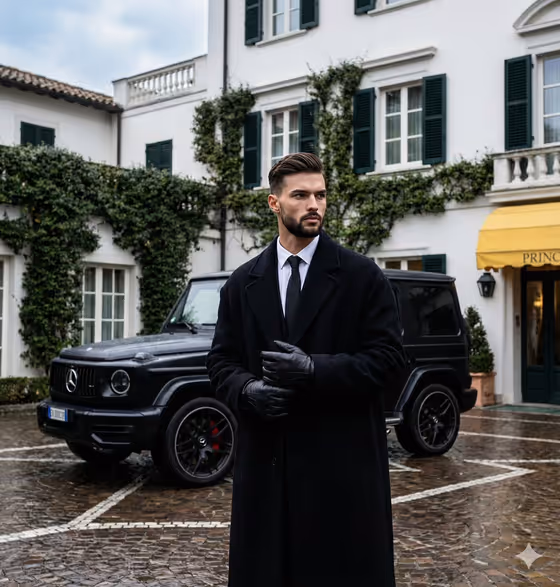 Luxury Editorial Portrait template result