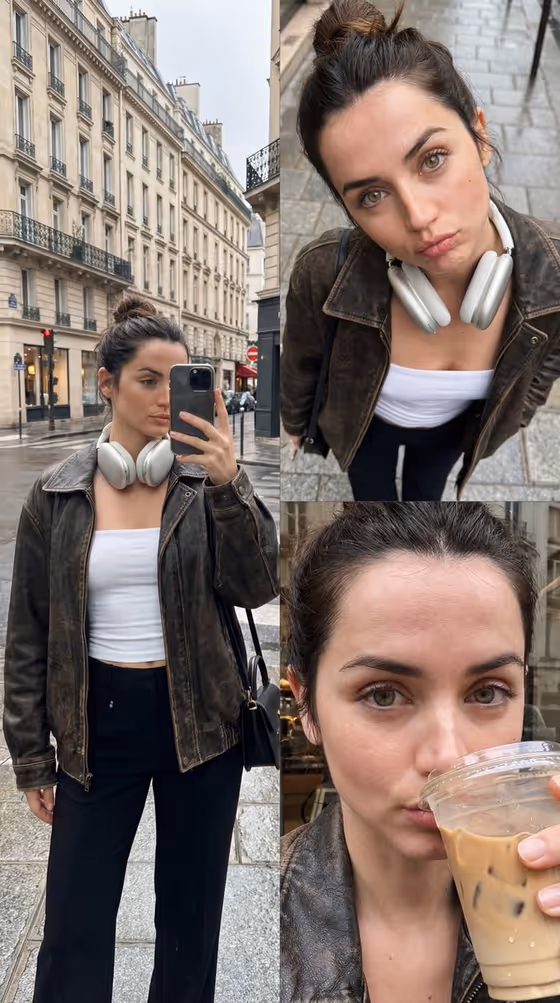 Triptych Street Selfie
