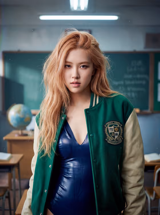 Retro School Portrait