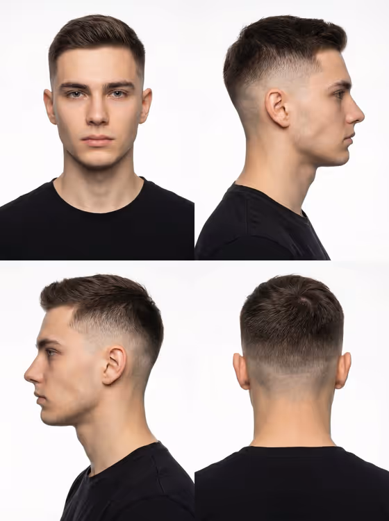 Portrait Turnaround Grid