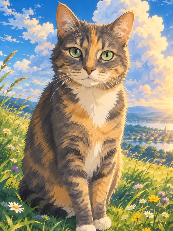 Anime Pet Portrait