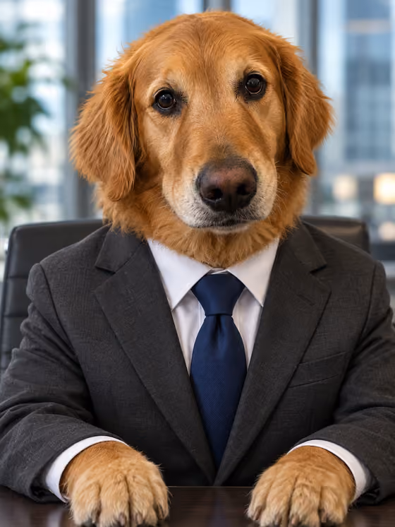 CEO Pet Headshot