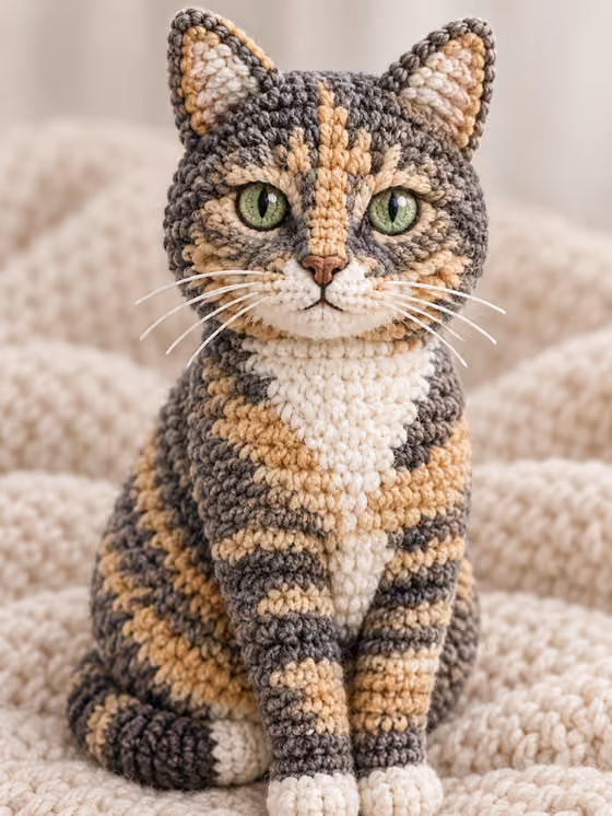 Knitted Plush Pet