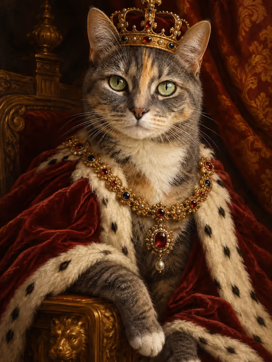Royal Pet Portrait