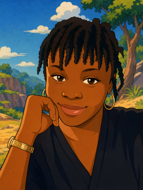 Retro Cel Portrait