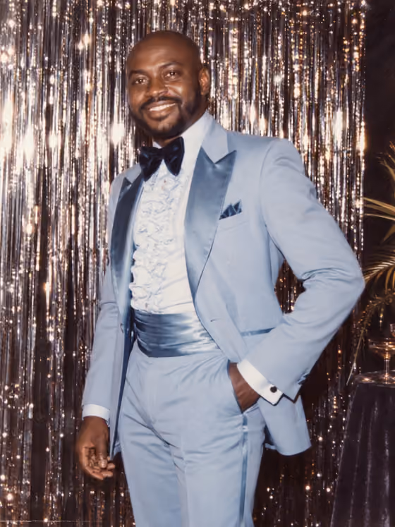 80s Formal Night Portrait