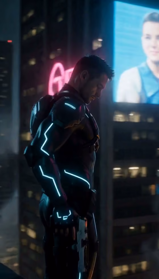 Cyberpunk Mercenary