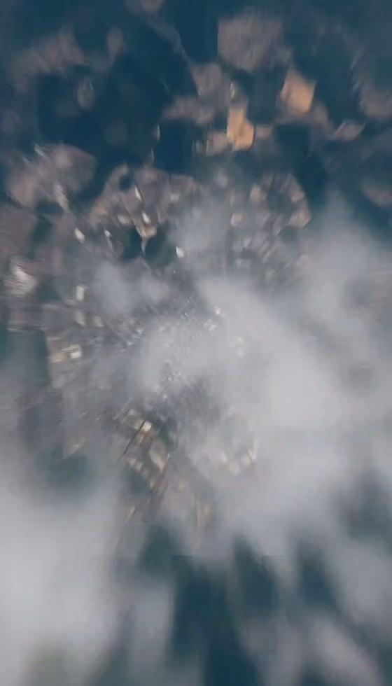 Earth Zoom Crash