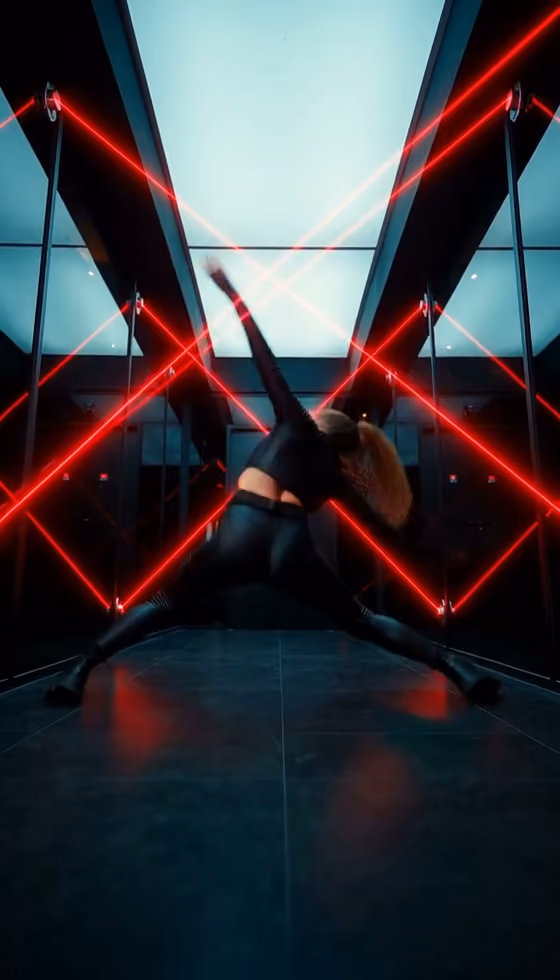 You vs the Laser Grid
