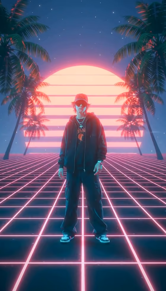 Vaporwave Neon