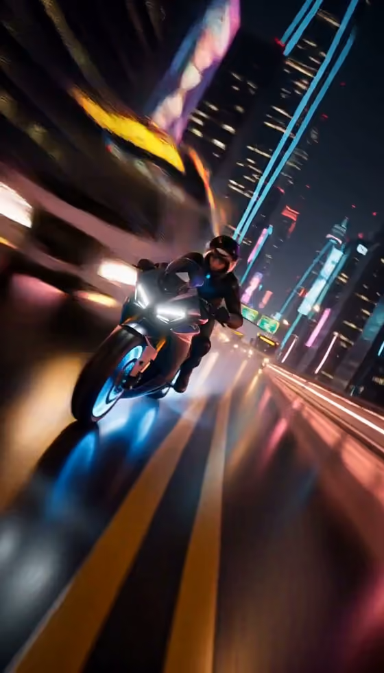 Hover-Bike Chase