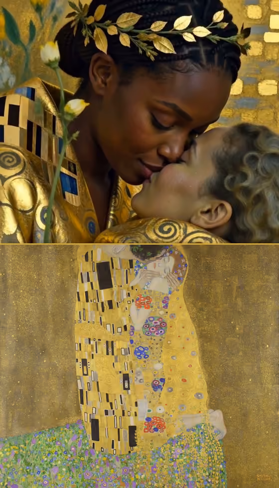 Klimt — The Kiss
