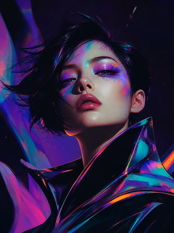 Neon Iridescence