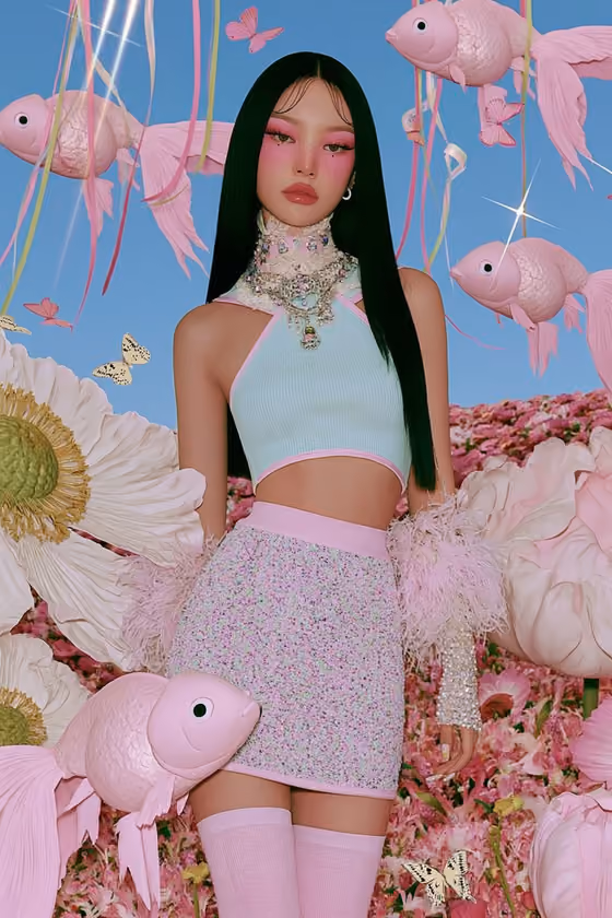 Surreal Garden Editorial