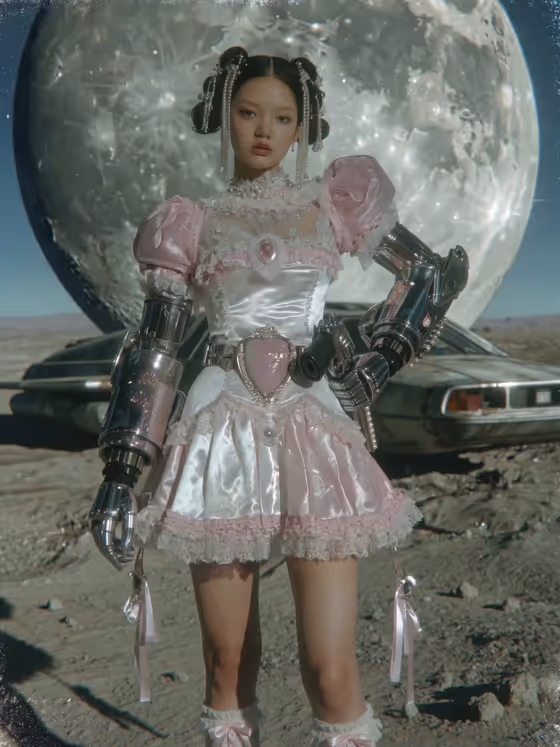 Retro Sci-Fi Princess