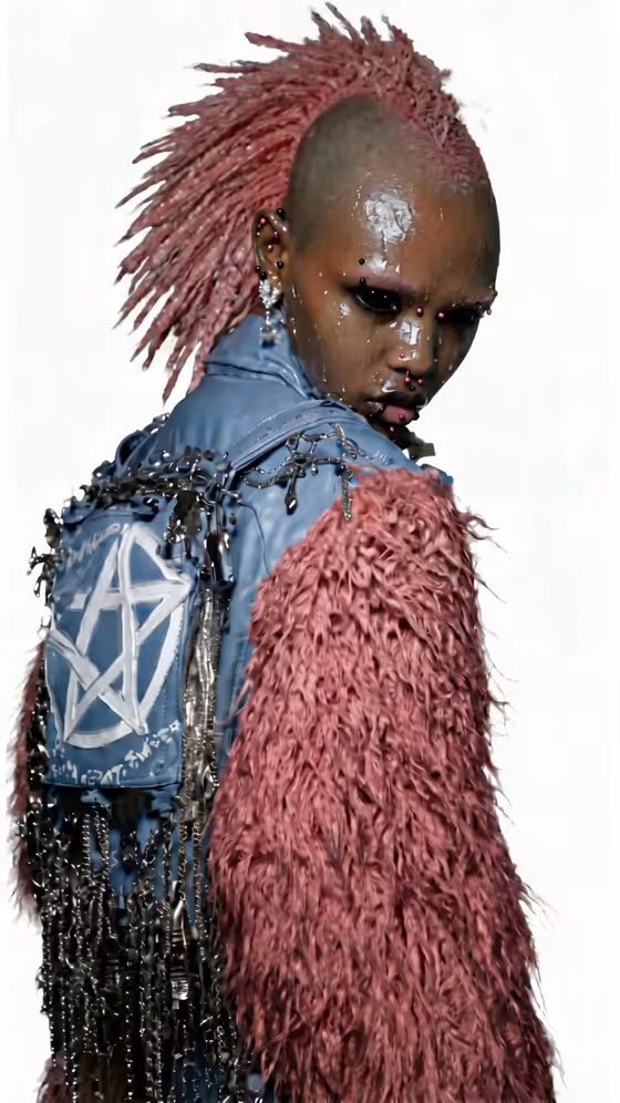Cyber-Punk Fashion Editorial