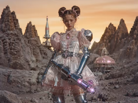 Retro Space Princess