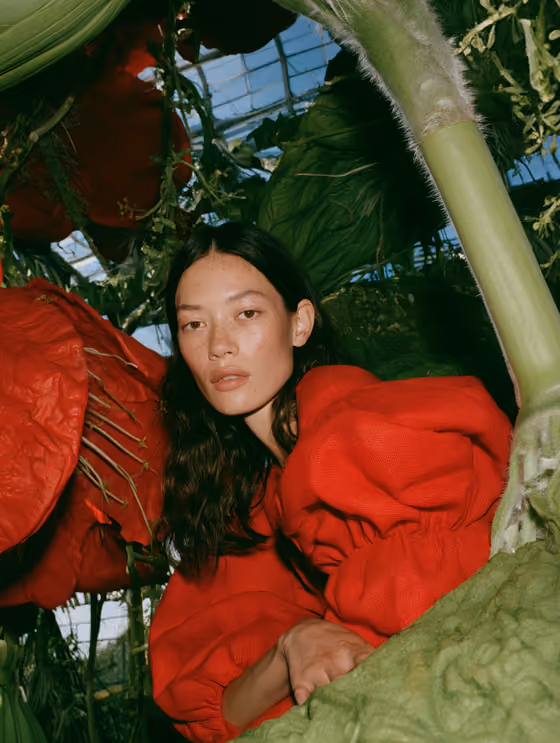 Surreal Flower Fashion