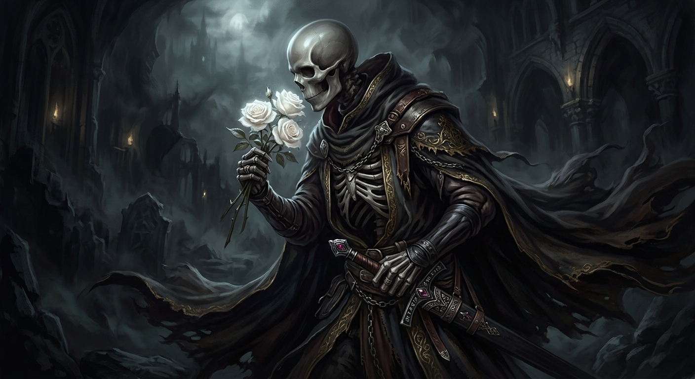 Dark Fantasy Skull