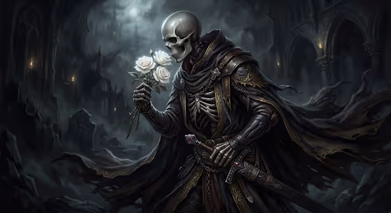 Dark Fantasy Skull