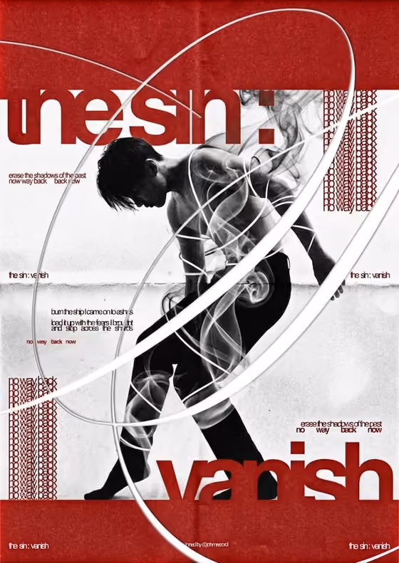 Sin Vanish Poster template result