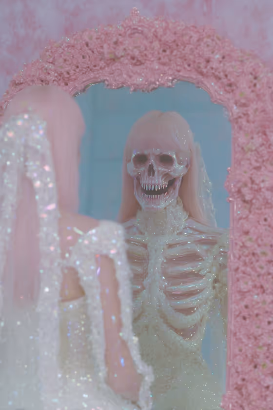 Mirror Glitch Horror
