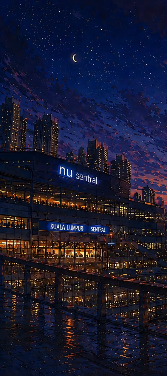 Anime Cityscape Dawn